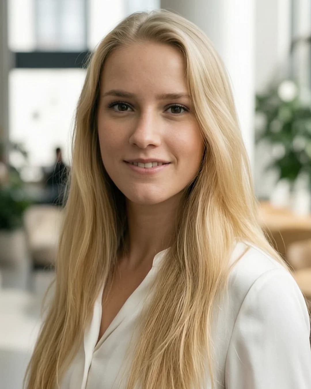 Professional AI headshot generated from a selfie