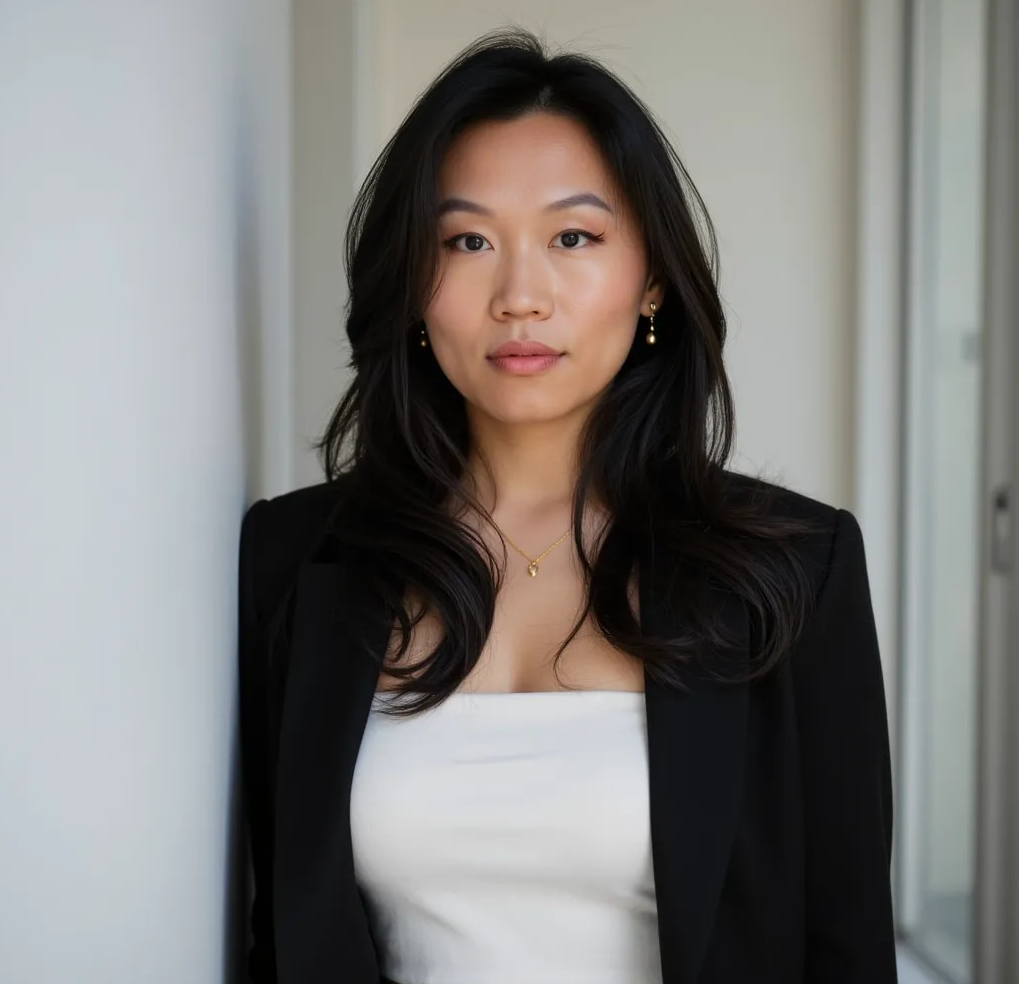 Professional AI headshot created from a selfie