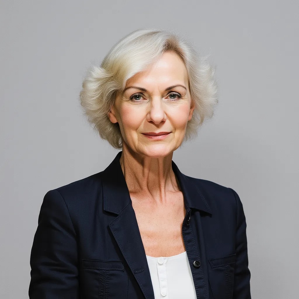 Professional AI headshot created from a selfie