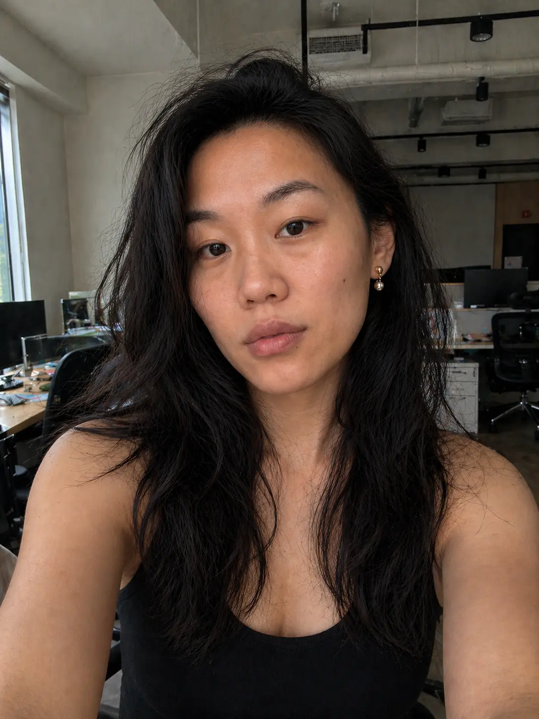 Before selfie